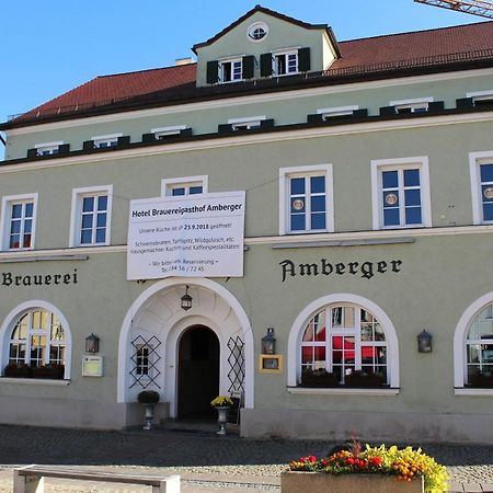 Hotel Brauereigasthof Amberger Kosching Exterior photo